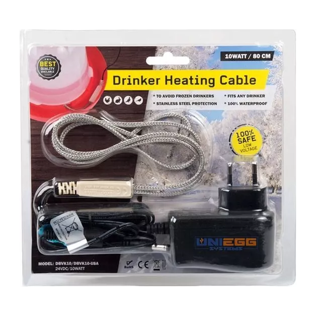 Heating cable for OL waterer