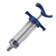 Graduated Bovivet Kruuse syringe in plexiglass