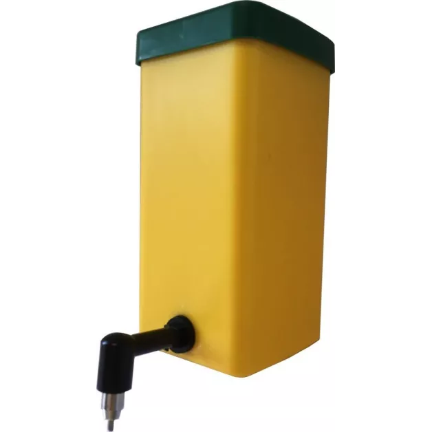 Pipet drinkfles met een fles van een liter voor konijnen.