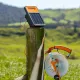 Mounting bracket for electric fence energizer