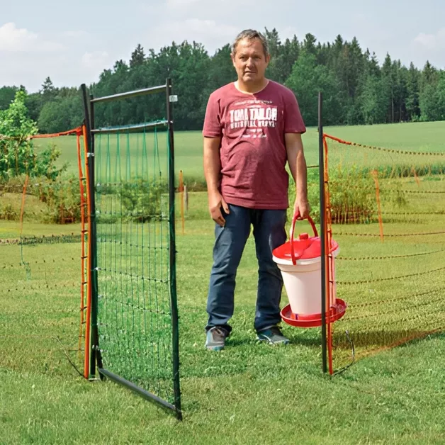 Kerbl electrified net gate, complete set Kerbl electrified net gate, complete set
