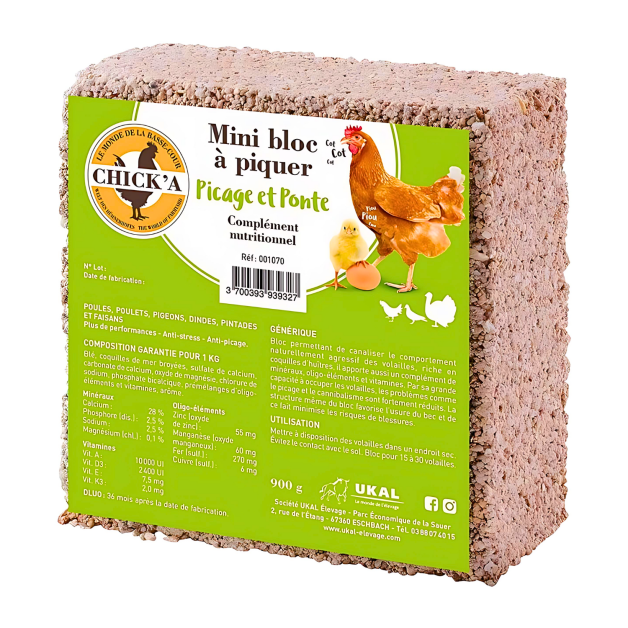 Mini block to pin Chick’a