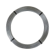 Rigid round wire for electric fence