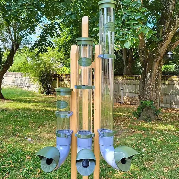 Pest-proof feeders for chickens