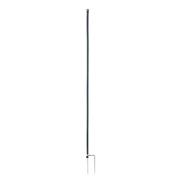 Replacement double-pointed stake for black poultry netting
