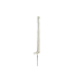 Parceling stake PVC : Product:70 CM - white