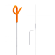 Double-point spiral fence posts Gallagher