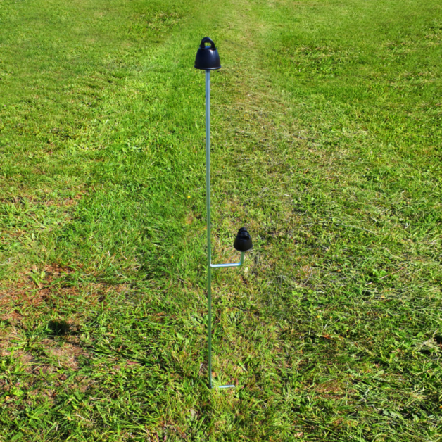 Galvanized steel stake