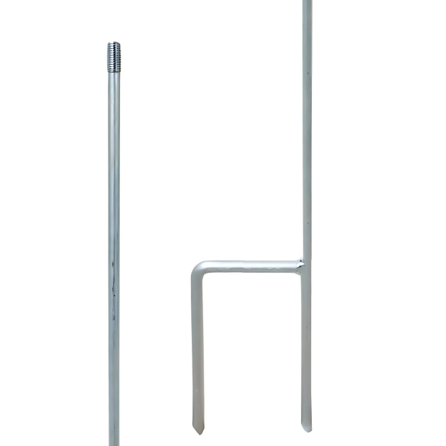 Galvanized steel stake