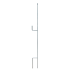 Galvanized steel stake : Product:1.5M - 2 threads