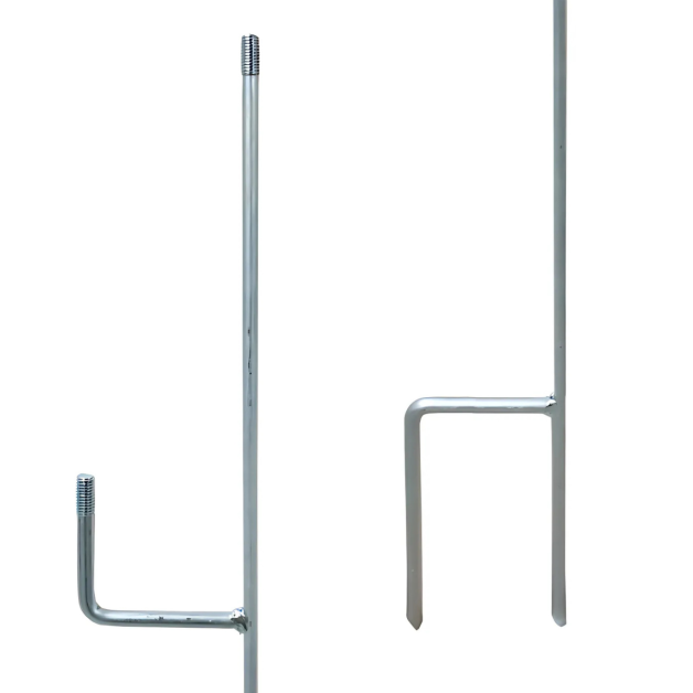 Galvanized steel stake