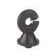 Insulator for oval iron post