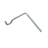 Fittings for stakes : Diameter:10 MM, Stake:The French phrase "Béton croquée" can be translated to English as "Bitten concrete."