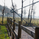 Versterkte isolator voor houten paal