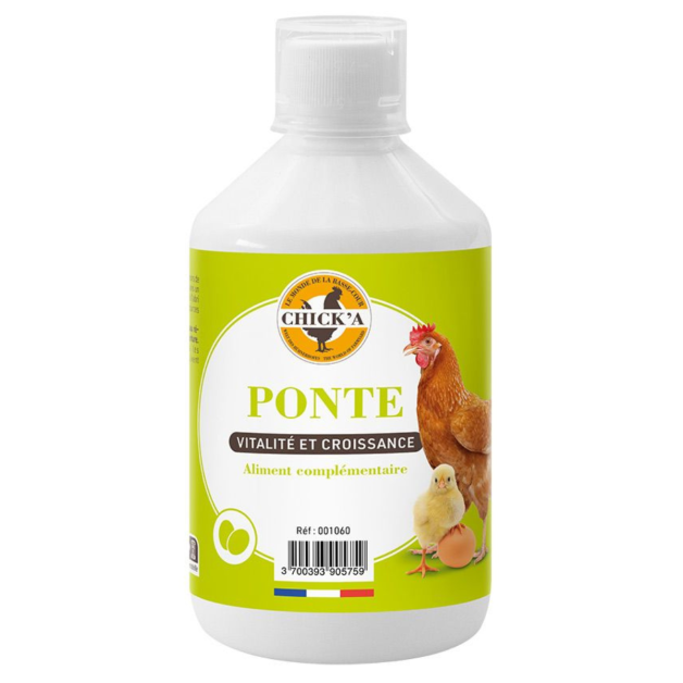 Chick’a laying 500 ml for optimal laying quality