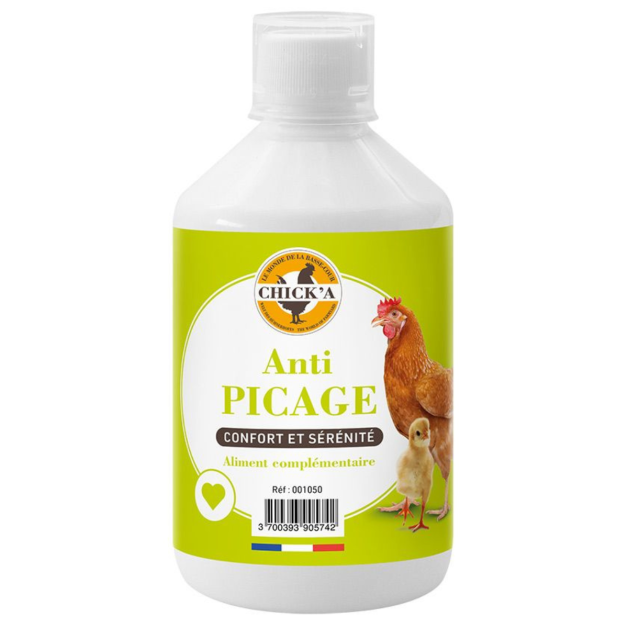 Chick'a anti-pecking nutritional supplement