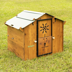 Poulailler en HPL haute qualité anti poux rouges Poulailler en HPL haute qualité anti poux rouges