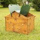 High-quality HPL chicken coop, red mite resistant