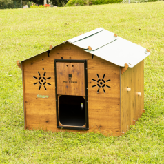 Poulailler en HPL haute qualité anti poux rouges Poulailler en HPL haute qualité anti poux rouges