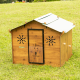 High-quality HPL chicken coop, red mite resistant