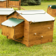 High-quality HPL chicken coop, red mite resistant