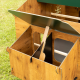 High-quality HPL chicken coop, red mite resistant