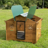 Chicken Coop HPL : Model:Chalet XXL 9 à 12 poules