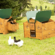 High-quality HPL chicken coop, red mite resistant