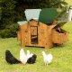 High-quality HPL chicken coop, red mite resistant