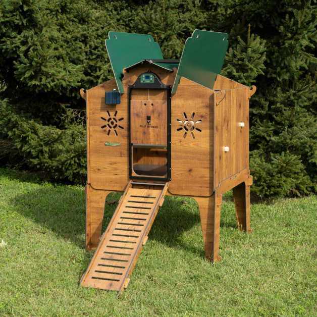 Poulailler en HPL haute qualité anti poux rouges