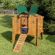 High-quality HPL chicken coop, red mite resistant