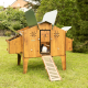 High-quality HPL chicken coop, red mite resistant