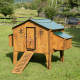 High-quality HPL chicken coop, red mite resistant