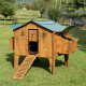 High-quality HPL chicken coop, red mite resistant