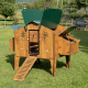 High-quality HPL chicken coop, red mite resistant
