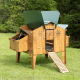 High-quality HPL chicken coop, red mite resistant