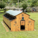 HPL chicken coop for 25 hens - base module