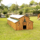 HPL chicken coop for 25 hens - base module