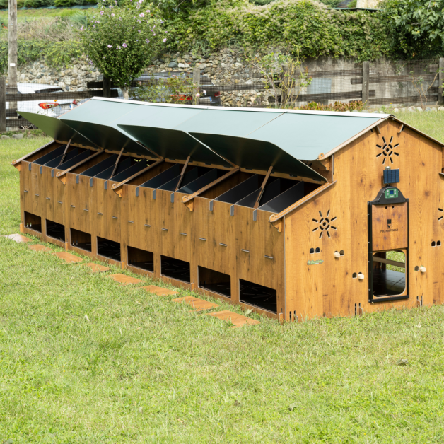 HPL chicken coop for 25 hens - base module