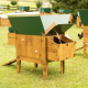 HPL CHICKEN COOP ON STILTS WITH DRAWER