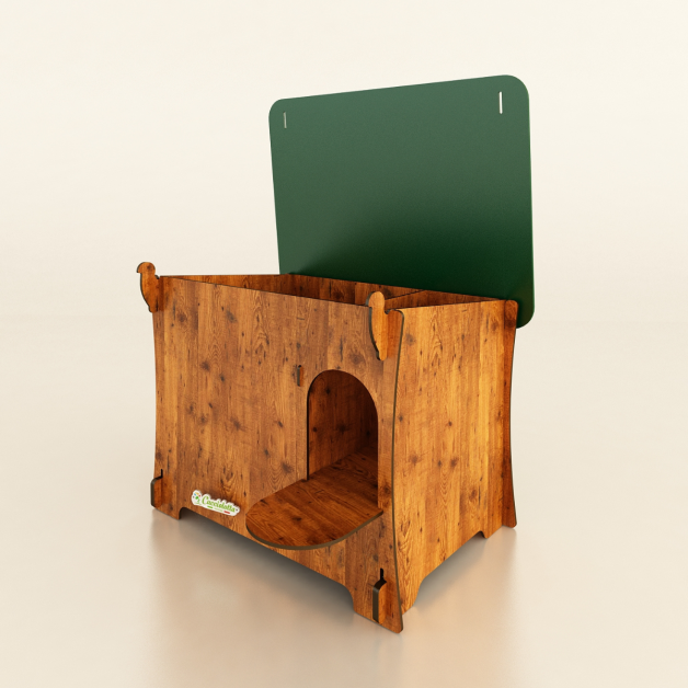 HPL shelters for ducks Cucciolotta Ducky