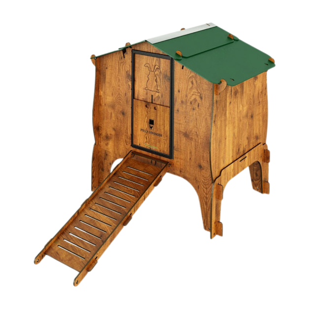 HPL duplex hutches for rabbits and rodents