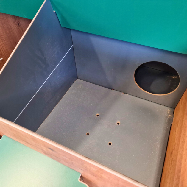 Clapiers duplex in HPL voor konijnen en knaagdieren Clapiers duplex in HPL voor konijnen en knaagdieren