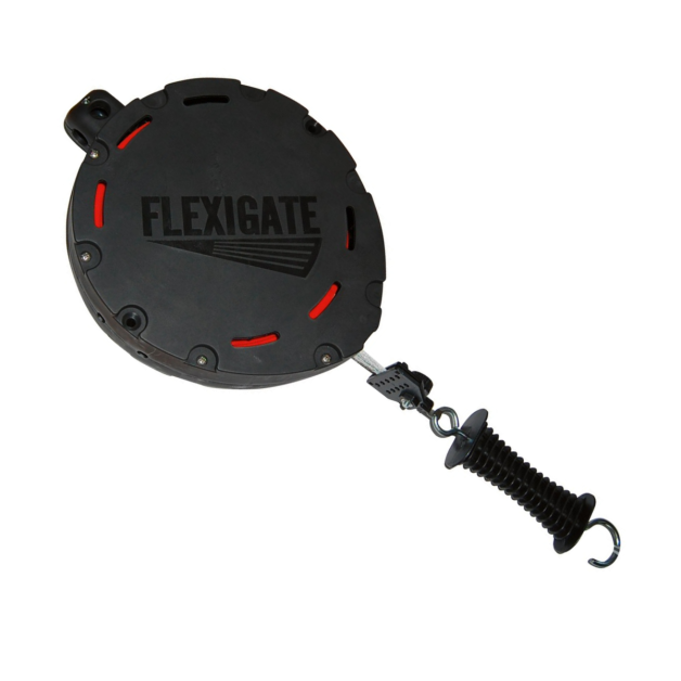 Elektrificeerbare oprolbare barrière