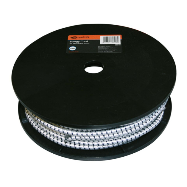 Gallagher White Elastic Cord 50 m