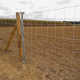 Lever barrier for Ursus-type wire and barbed wire