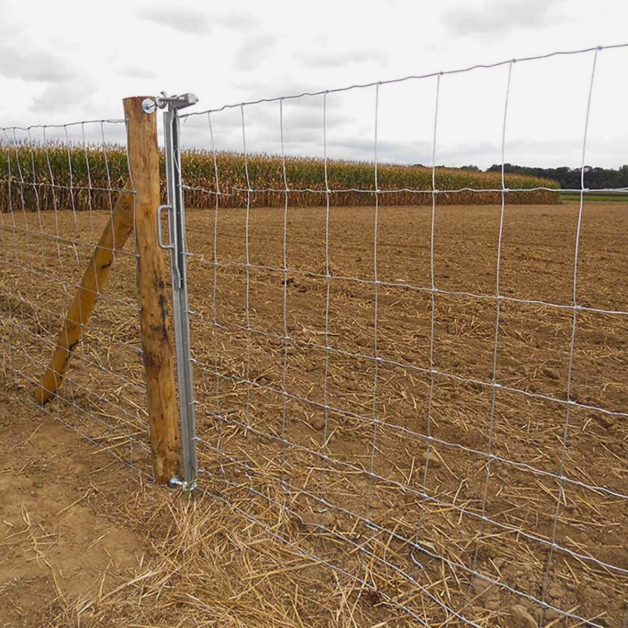 Barrière met hefboom voor Ursus-type draad en prikkeldraad. Barrière met hefboom voor Ursus-type draad en prikkeldraad.