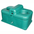 Suevia Water Trough : Product:860 with double-cup stations