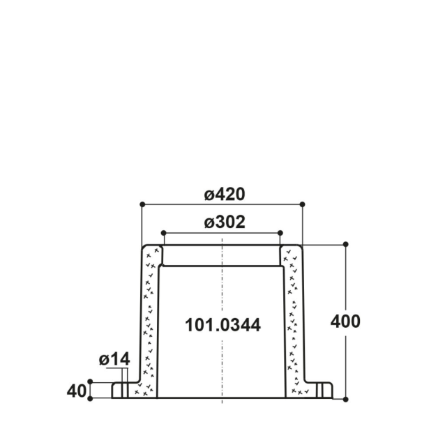 Isolerende hoes voor verwarmde drinkbak Suevia Isolerende hoes voor verwarmde drinkbak Suevia