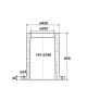 Insulating sleeve for Suevia heated waterer